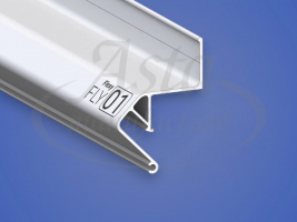Профиль Flexy Fly 01 (ПФ-2429) парящий, в двух цветах (2м)
